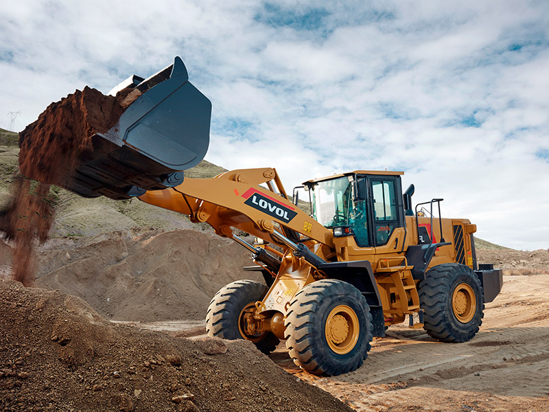 used excavator