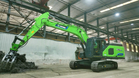 Cost Reduction of Nearly 90%! XCMG Electric Excavators Become "Best Partner" for Steel Mills' Transformation and Upgrading 2 2