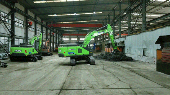 Cost Reduction of Nearly 90%! XCMG Electric Excavators Become "Best Partner" for Steel Mills' Transformation and Upgrading 3 3